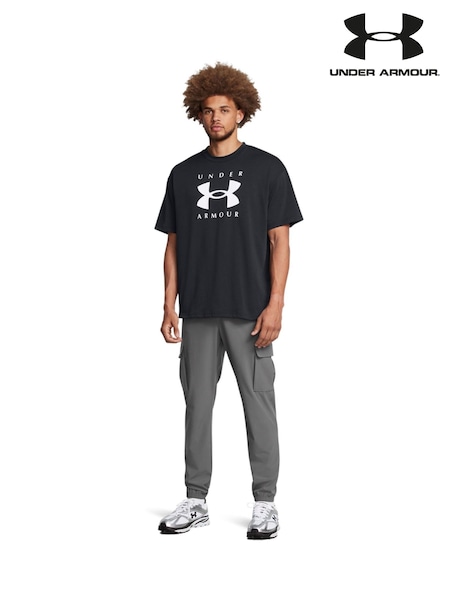 Under Armour Grey Vibe Woven Cargo Joggers (E85723) | £75