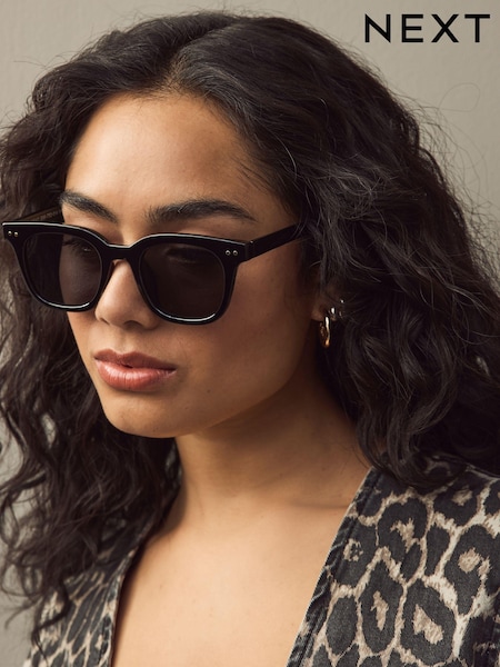 Black Square Sunglasses (E85752) | £12