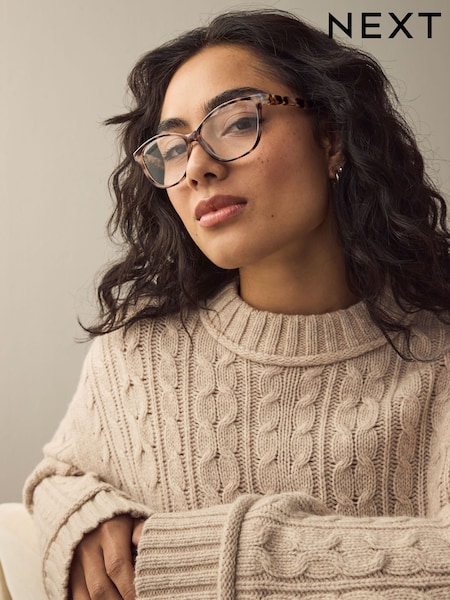 Grey/Brown Ready To Wear Reading Glasses 2 Pack (E85794) | £20