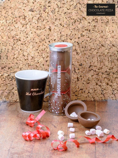The Gourmet Chocolate Pizza Co Hot Chocolate Bombes (E86683) | £14