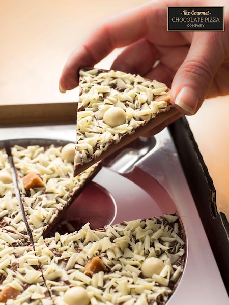 The Gourmet Chocolate Pizza Co Salted Caramel 7 Inch Chocolate Pizza (E86687) | £15