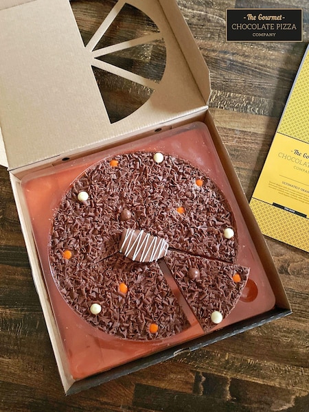 The Gourmet Chocolate Pizza Co Ultimate Orange 10 Inch Chocolate Pizza (E86694) | £20