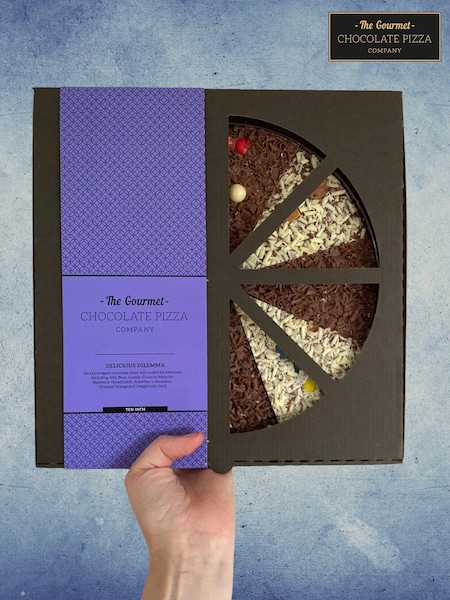 The Gourmet Chocolate Pizza Co Delicious Dilemma 10 Inch Chocolate Pizza (E86695) | £20