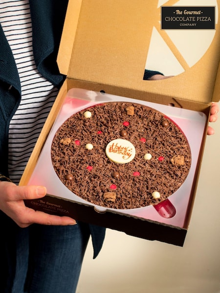 The Gourmet Chocolate Pizza Co Next Exclusive Happy Birthday 10 Inch Pizza (E86717) | £20