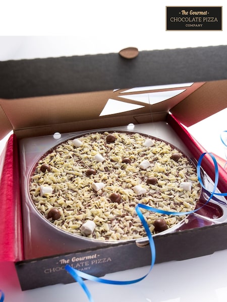 The Gourmet Chocolate Pizza Co Honeycomb Marshmallow 10 Inch Chocolate Pizza (E86722) | £20