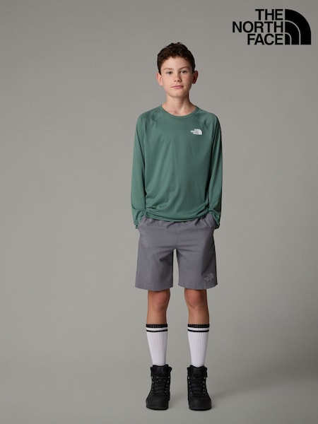 The North Face Grey Boys Reactor Shorts (E87346) | £30