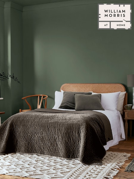 William Morris At Home Olive Character Gallery Emulsion 2.5L Paint (E87656) | £55