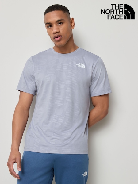 The North Face Grey 24/7 Rager Tech T-Shirt (E87749) | £35