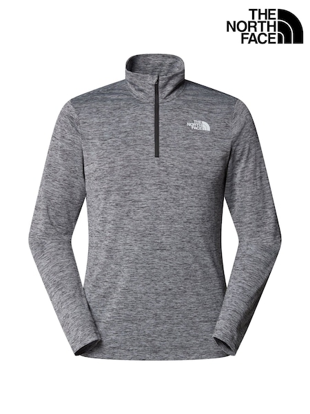 The North Face Black Black 24/7 Rager Quarter Zip Long Sleeve Tech Top (E87753) | £50