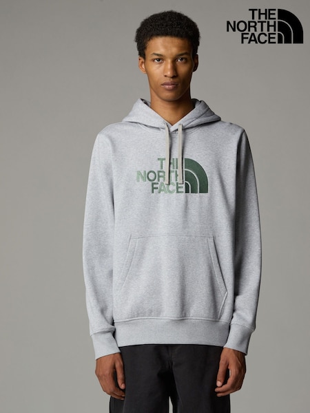 The North Face Grey Drew Peak Pullover Hoodie (E87773) | £70