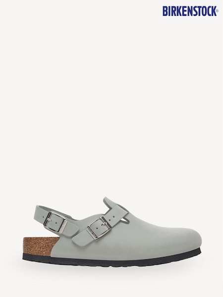 Birkenstock Green Tokio Nubuck Clogs (E87877) | £80