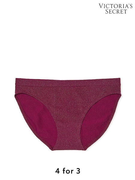 Victoria's Secret Plum Rouge Red Bikini Knickers (E87921) | £9