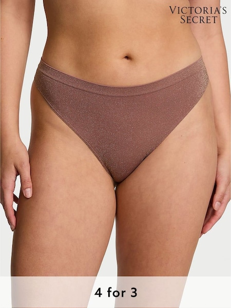 Victoria's Secret Vintage Rose Pink Thong Knickers (E87941) | £9