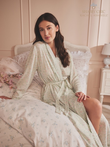 Shabby Chic by Rachel Ashwell® Green Ditsy Print Robe (E88126) | £56