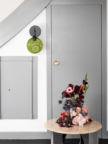 Design by Us Army Ballroom 37cm Wall Light (E88407) | £415