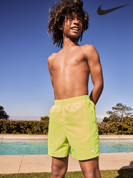 Nike Yellow Essential 4 Inch Volley Swim Shorts (E88598) | £22