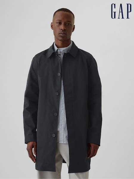 Gap Blue Mac Rain Coat (E88952) | £75