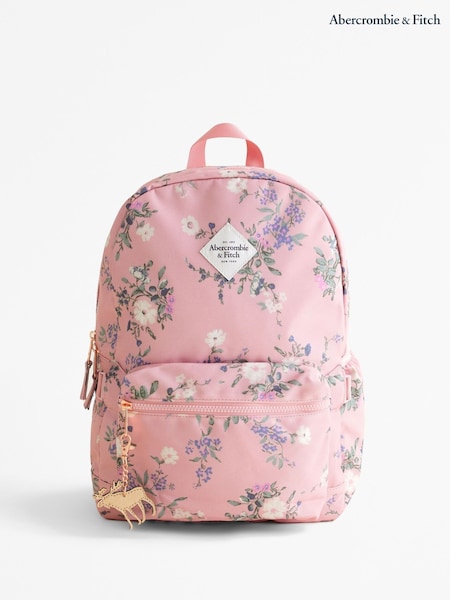 Abercrombie & Fitch Pink Floral Backpack (E89064) | £42