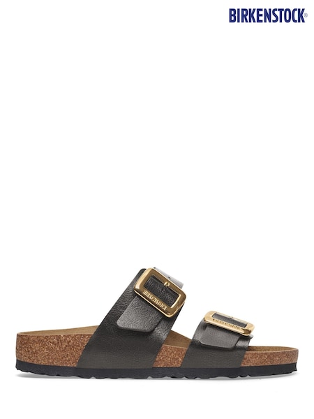 Birkenstock Pink Sydney Birko Flor Sandals (E89642) | £110