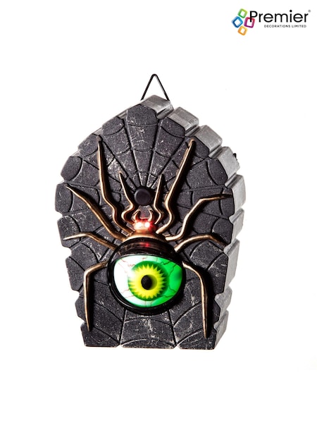 Premier Decorations Ltd 17cm BO Lit Spider Eyeball and Sound Doorbell Set (E89834) | £20