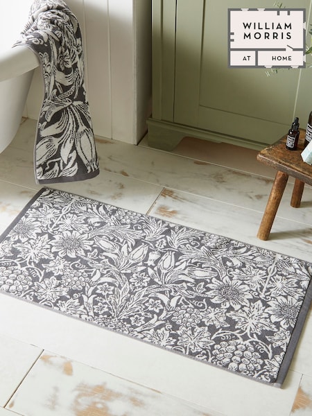 William Morris At Home Iron Sunflower Bath Mat (E89982) | £24