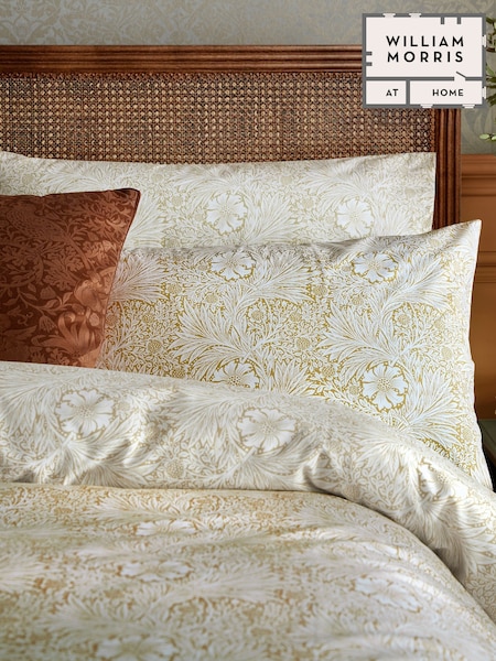 William Morris At Home Set of 2 Honey Marigold Pillowcases (E89984) | £28
