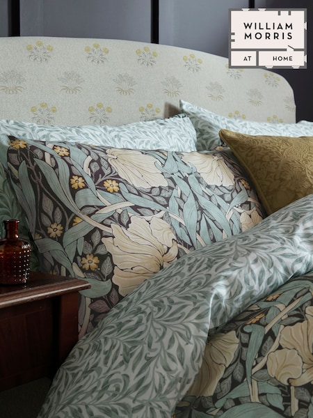 William Morris At Home Set of 2 Indigo Pimpernel Pillowcases (E89986) | £30