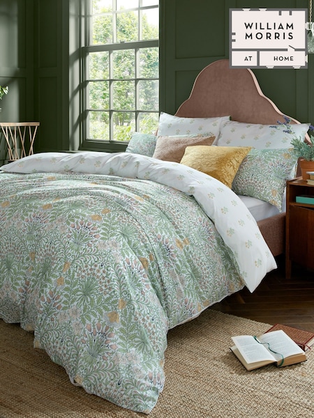 William Morris At Home Multi Garden Duvet Cover and Pillowcase Set (E89987) | £70 - £125