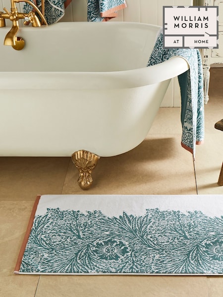 William Morris At Home Mineral Marigold Bath Mat (E89999) | £24