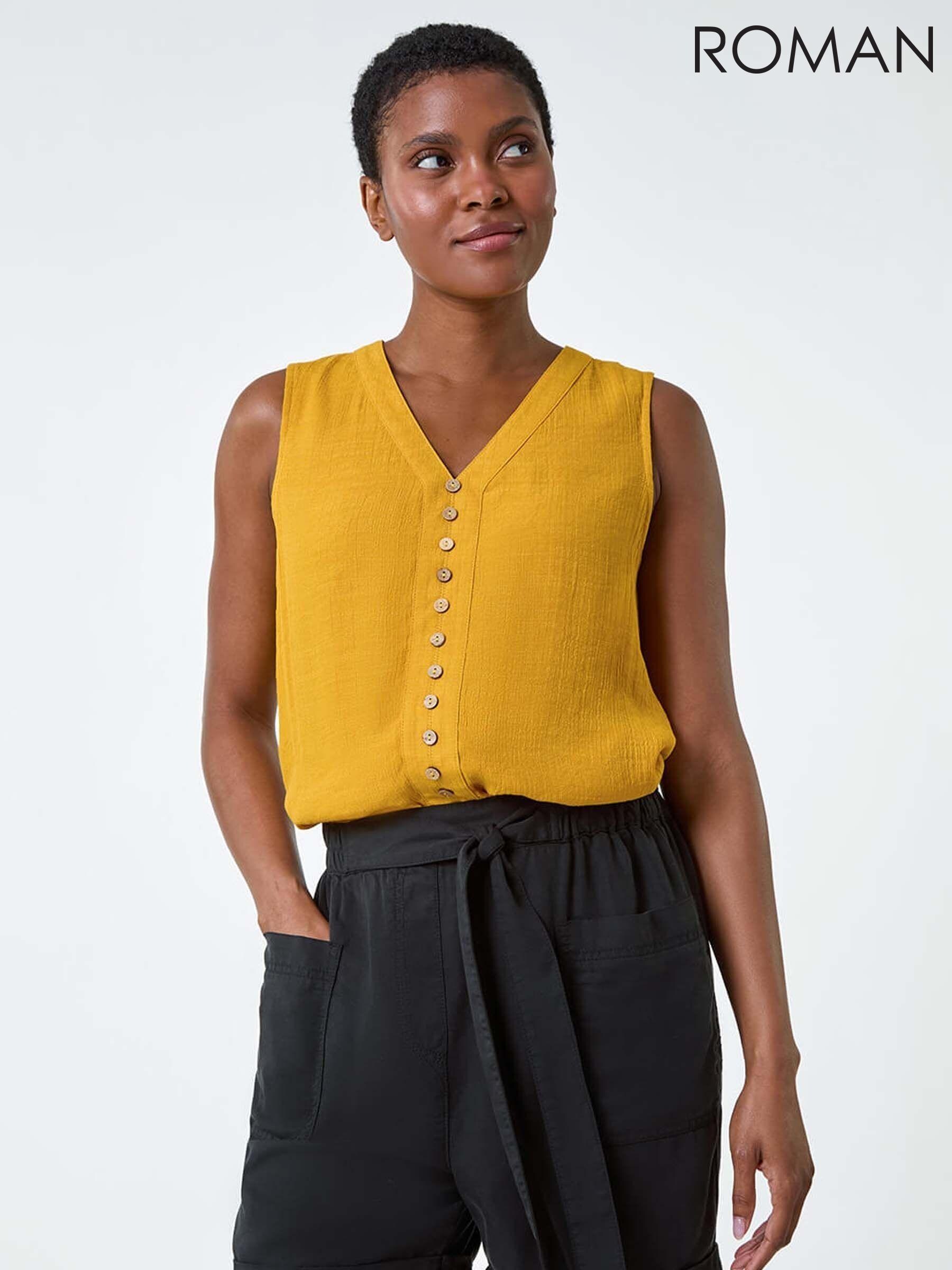 Yellow top next on sale