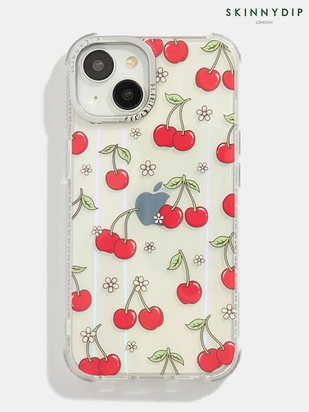 Skinnydip Floral Cherry Shock iPhone 15 Plus Case (E90333) | £24