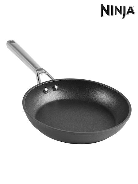 Ninja Grey ZEROSTICK Premium 2-Piece Frying Pan Set (E90459) | £90
