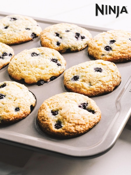 Ninja Grey Foodi Zerostick 12 Cup Muffin Tin (E90505) | £25