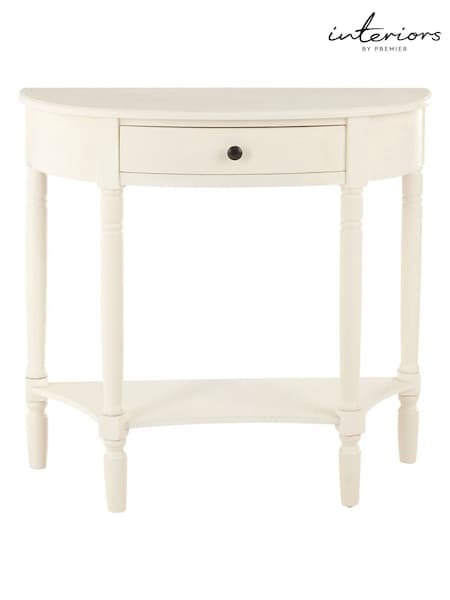 Interiors By Premier Heritage One Drawer Antique Console Table