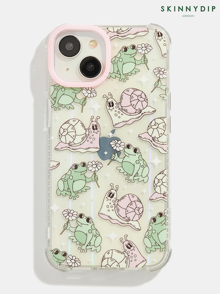 Skinnydip Frog & Snail Shock iPhone Case iPhone 15 Plus Case (E90874) | £24