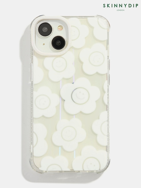 Skinnydip Smoke white iPhone 15 Plus Case (E90887) | £24