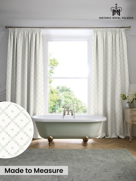 Historic Royal Palaces Fleur De Lis Made To Measure Curtains