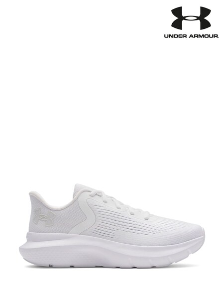 Under Armour White Charged Rogue Trainers (E91871) | £75