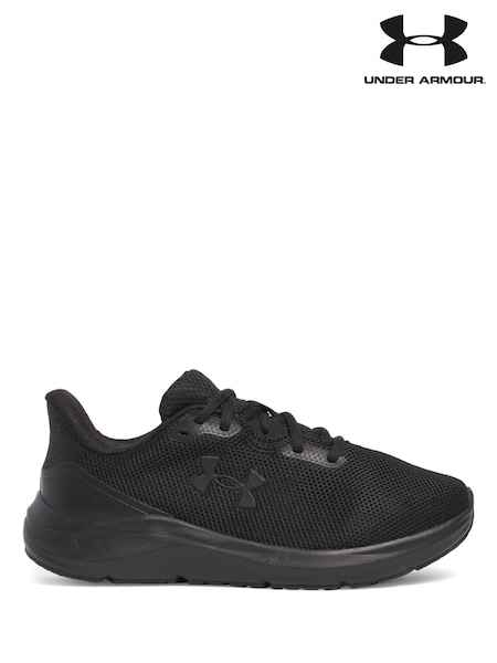 Under Armour Black Chrome Charged Pursuit Trainers (E91886) | £65