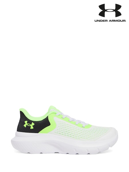 Under Armour White Rogue 5 Trainers (E92060) | £45