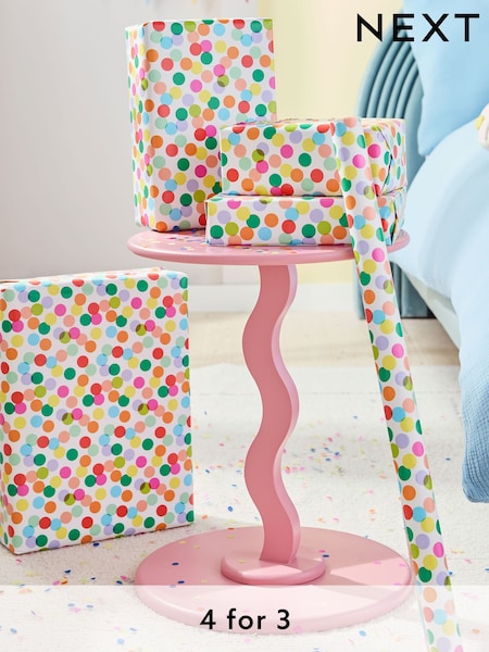 Polka Dot 10 Metre Wrapping Paper (E92849) | £5.50