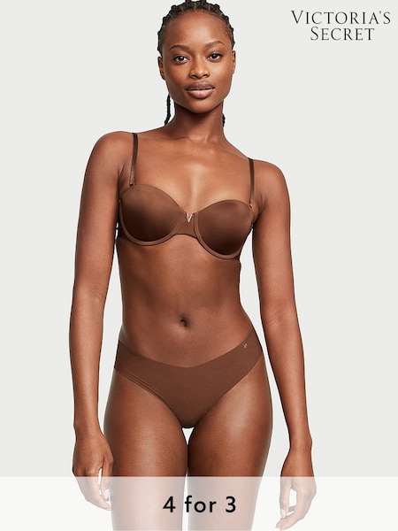 Victoria's Secret Mousse Nude Thong Knickers (E93065) | £9