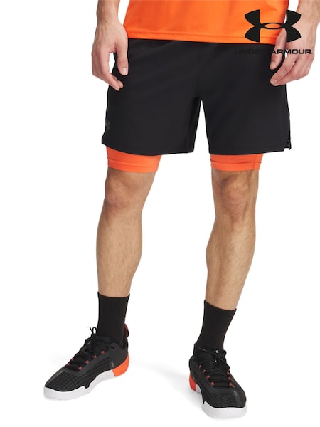 Under Armour Black Vanish Woven 2-in-1 Shorts (E93478) | £50