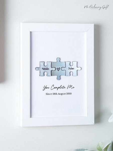 You Complete Me Puzzle Print by No Ordinary Gift (E94459) | £35