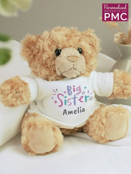 Personalised Big Sister Teddy Bear by PMC (E94579) | £20