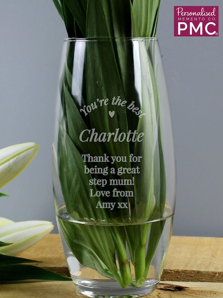 Personalised You Are The Best Bullet Vase by PMC (E94585) | £20