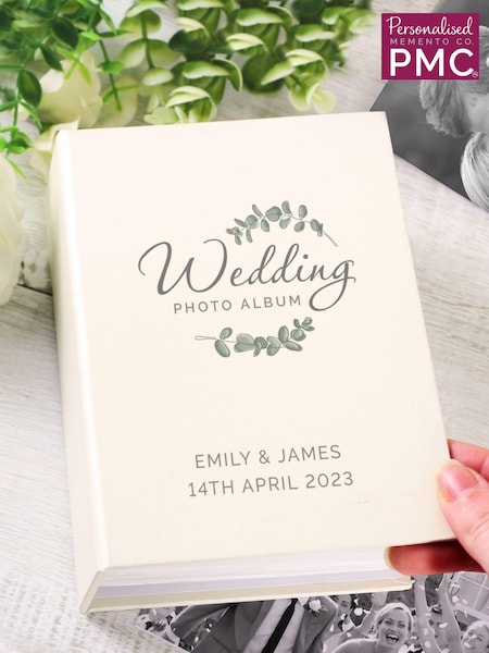 Personalised 6x4 Wedding White Album by PMC (E94626) | £18