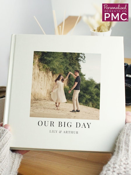 Personalised Photo Upload Square Photo Album by PMC (E94634) | £25