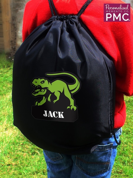 PMC Personalised Dinosaur Kit Black Bag (E94639) | £15