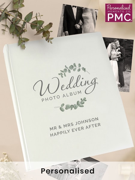 Personalised Wedding Photo Album by PMC (E94654) | £30